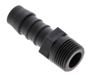 Gewindetülle Polyamid R 3/8"- 12 mm